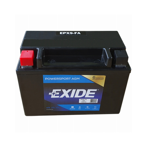 BATTERY SYSTEMS EPX9-FA 12-Volt Powersport Motorcycle Battery, 8 AH Capacity