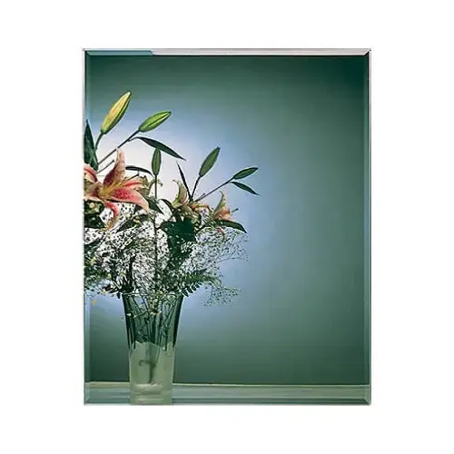 Somerset Frameless Mirror, 30 in L, 24 in W, Rectangular, Clear Frame - pack of 6