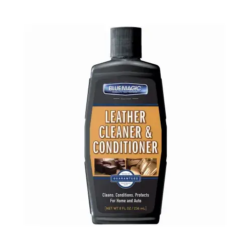 Blue Magic 855-06 Leather Cleaner and Conditioner, 8-oz.