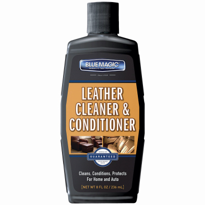 Blue Magic 855-06 Leather Cleaner and Conditioner, 8-oz.