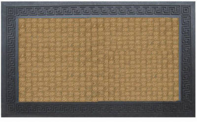 FIBRE WORLD PLM 18271 Doormat, Coir & Rubber, 20 x 30-In.