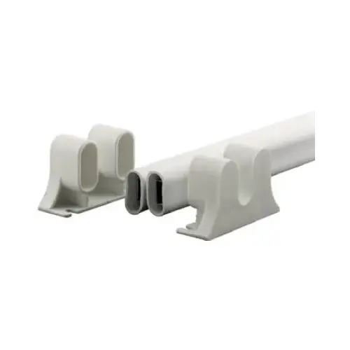 Prime-Line K 5167 Swinging Door Push Bar, White