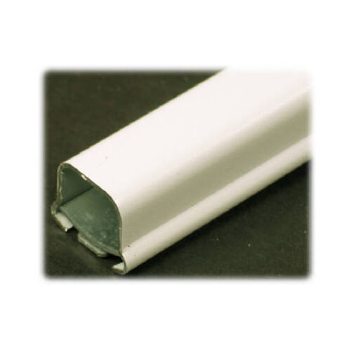 Wiremold B1 Raceway Wire Channel, 5 ft L, 17/32 in W, 1 Channel