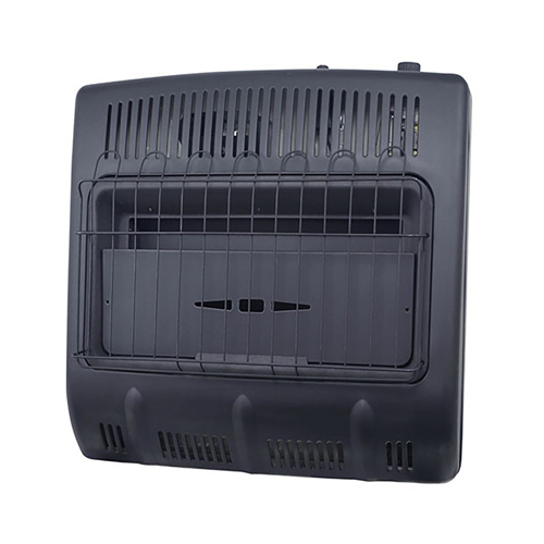 Garage Heater, Vent-Free, Gas, Black, For 1,000 Sq. Ft.