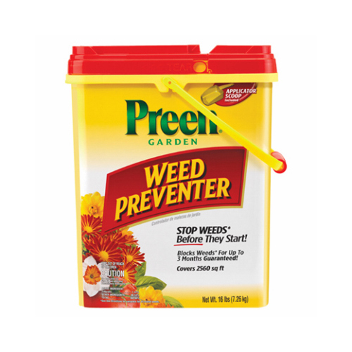 Weed Preventer, Granular, 16 lb Drum