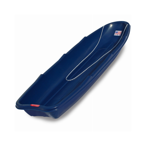 Paricon 666 Toboggan Sled, 4-Years Old and Up Capacity, Plastic, Blue
