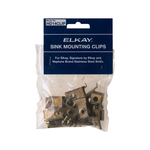 ELKAY SALES INC - SINKS HD14CLIP Mounting Hardware Clip, 14-Pc.