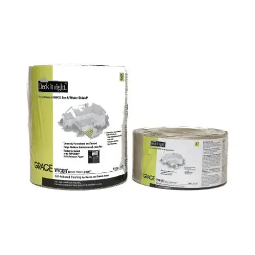 GCP APPLIED TECHNOLOGIES 45639 4"x75' Deck Protector Black