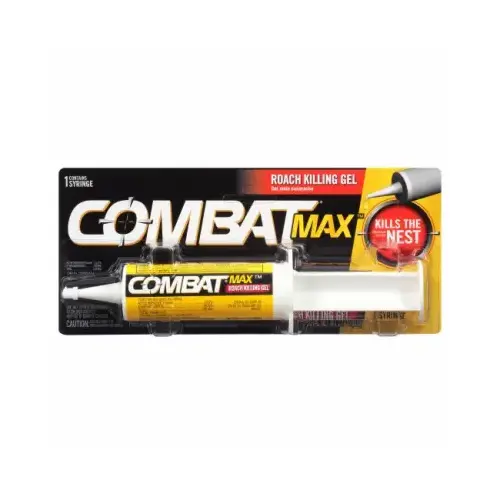 COMBAT 51960 Roach Killer Gel, Gel, Characteristic, 60 g Brown