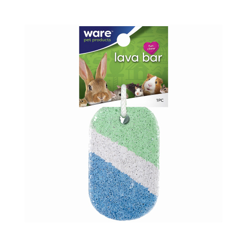 WARE MANUFACTURING INC 13084 Lava Bar Natural Stone Chew for Small Animal Pets