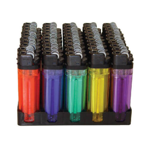 Translucent Disposable Lighter - pack of 50