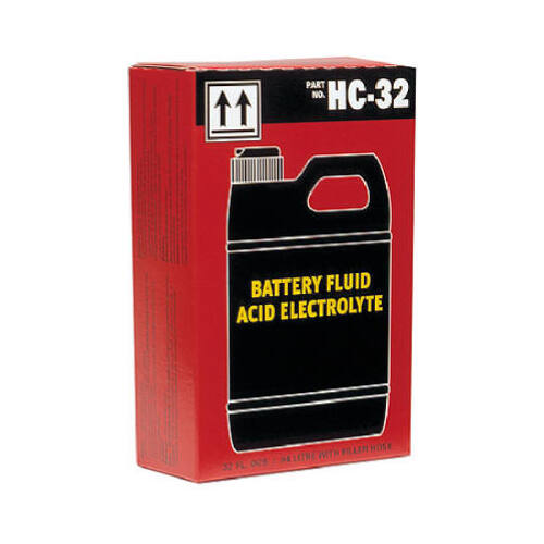 BATTERY SYSTEMS 902 Dry Charge Battery Acid, 6-Qt.