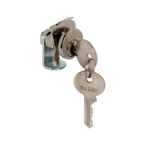 Prime-Line S 4136C Mailbox Replacement Lock For Dura Steel With 2 Keys, Nickel Finish