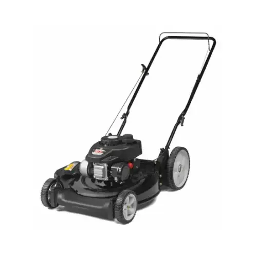 High-Wheel Gas Lawn Mower, 140cc Engine, With Mulch Kit, 21-In.