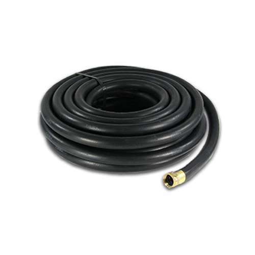 Water Hose, 600-Lb. PSI Burst, Black, 3/4-In. x 50-Ft.