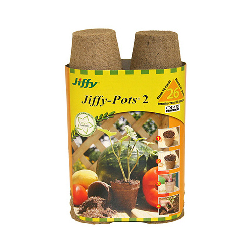 Peat Pot, Peat Moss Brown