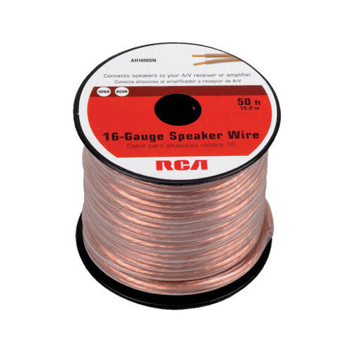 50-Ft. 16/2 Stereo Speaker Wire