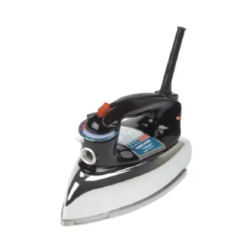 Black+Decker F67E-T F67E-2 Steam Iron, 1100 W, Black, Aluminum