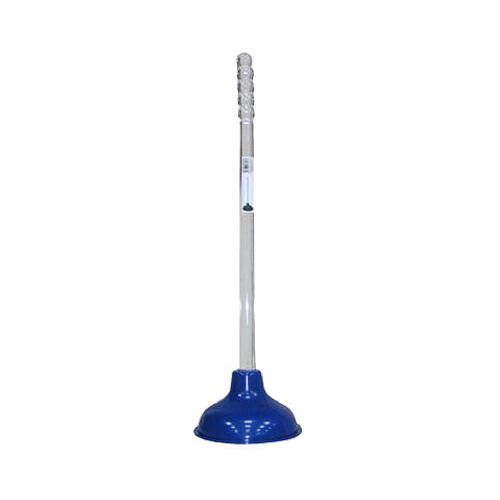 EVERFLOW INDUSTRIAL SUPPLY C28822 Toilet Plunger, Blue With Clear Handle