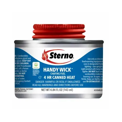 STERNO GROUP, THE 10364 Safe Heat 4HR Fuel - pack of 24