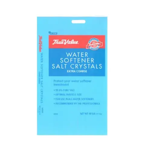 Water Conditioning Salt Cubes, For Extra Coarse Water, 40-Lbs.