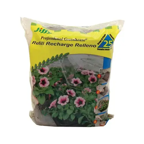 J4R25 Peat Pellet, 25 -Cell, Sphagnum Peat Moss