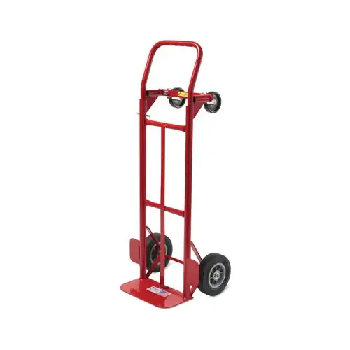 GLEASON INDUSTRIAL PRD 35080 Convertible Hand Truck, 600-Lb. Capacity