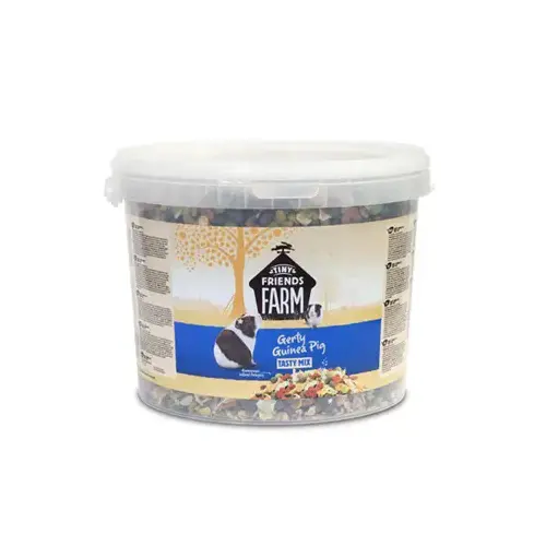 Tiny Friends Farm 3217 Gerty Guinea Pig Tasty Mix Bucket, 9-Lbs.
