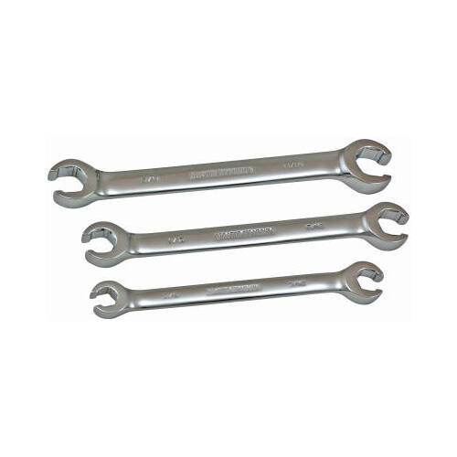 3-Piece SAE Flare Nut Wrench Set