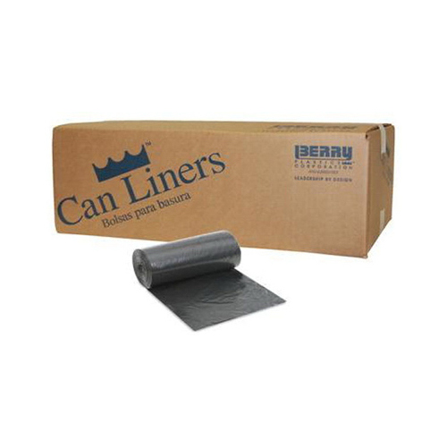 Trash Can Liners, Black, 96-Gal., 50-Ct.