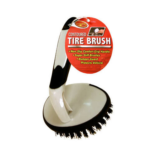 Contoured Car Tire Brush