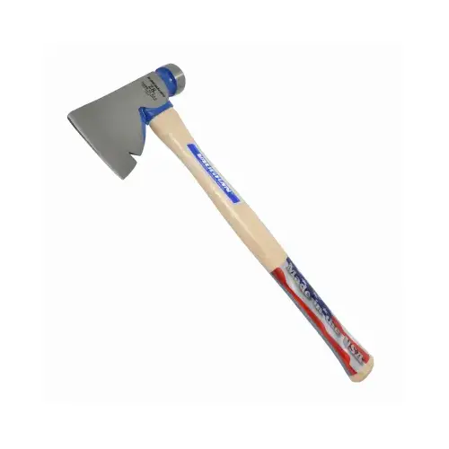 Vaughan RB Rig Builder Hatchet, 3-1/2 in Cutting Edge, 28 oz Head, Steel Head, Wood Handle, 17 in OAL