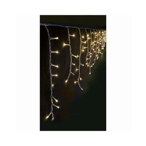 Icicle LED Starry Lights, Twinkling Warm White, 135-Ct.
