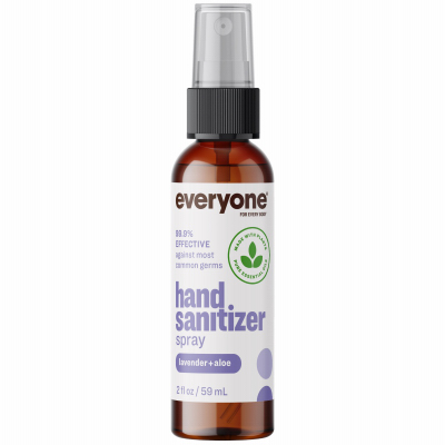 Everyone 223131 Hand Sanitizer Spray, Lavender Aloe, 2-oz.