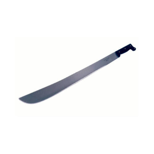 SEYMOUR MFG CO 41724 Machete, Tempered Steel With Rubber Handle, 24-In.