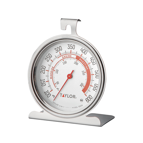 TAYLOR PRECISION PRODUCTS 5932 Oven Thermometer, 3-Inch Round