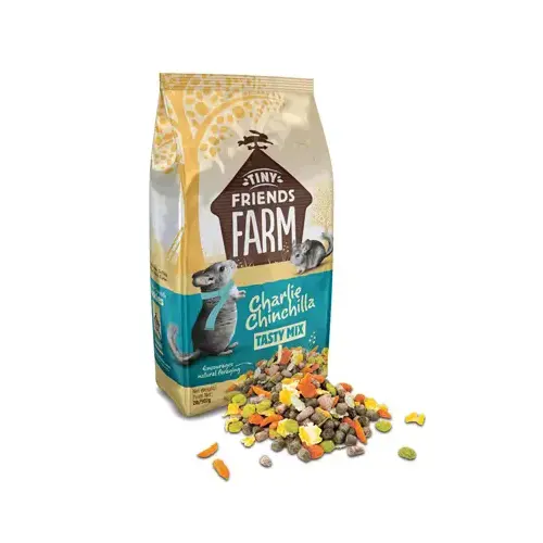 Tiny Friends Farm 5717 Charlie Chinchilla Food, 2-Lbs.