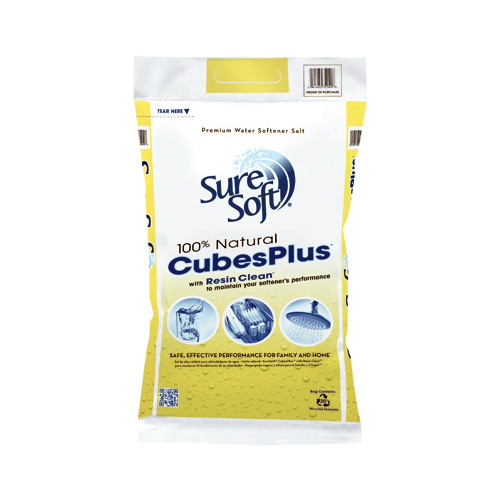 Sure Soft 765783 Water Conditioning Salt Cubes, 40-Lbs.