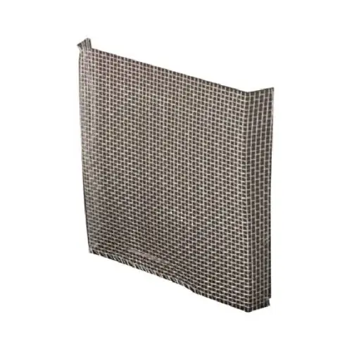 Window Screen Patch Kit, 3 in L, 3 in W, Aluminum Silver