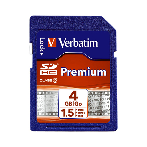 PETRA INDUSTRIES 96171 Premium Classic SDHC Memory Card, 4GB