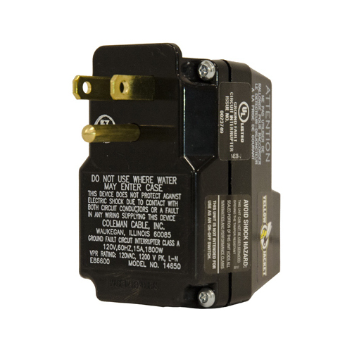 Southwire 2762 Portable GFCI Plug/Outlet