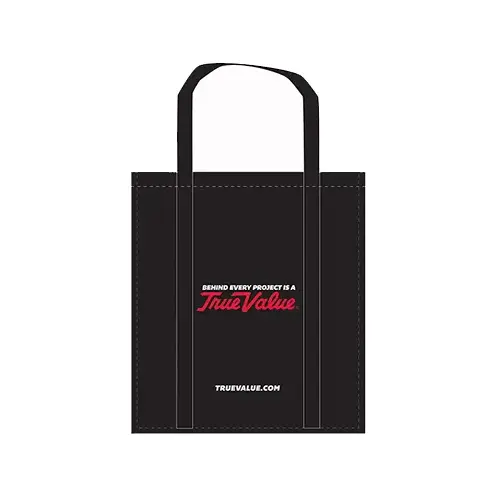 1 BAG AT A TIME-IMPORT 0101-35TVB TV BLK Re-Use Shop Bag