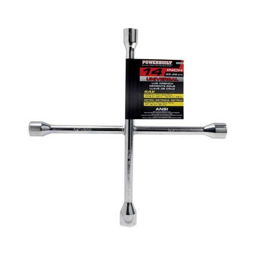 ALLTRADE TOOLS 950558 Universal/SAE/Metric Lug Wrench, 14-In.