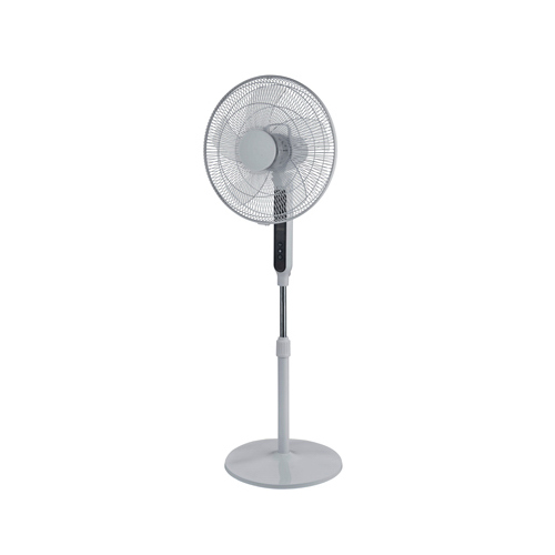 HomePointe FS40-19PRD Programmable Stand Fan With Remote, White, 16-In.