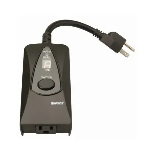 SOUTHWIRE/COLEMAN CABLE 50013WD 24-Hour Outdoor Digital Outlet Timer