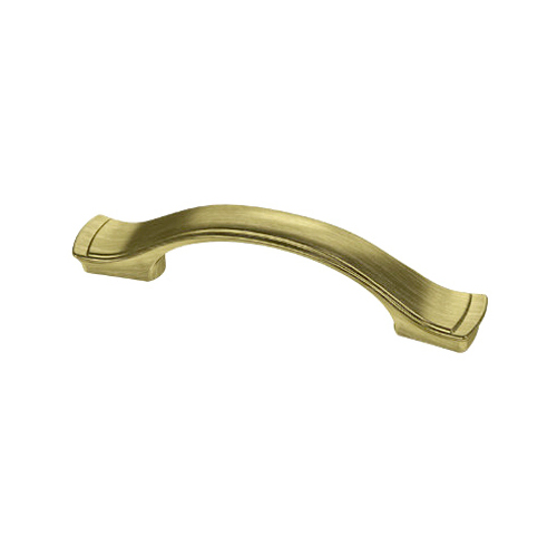 Liberty P18949C-AB-CP Cabinet Pull, Dual Mount, Antique Brass, 3 - 3.75-In.