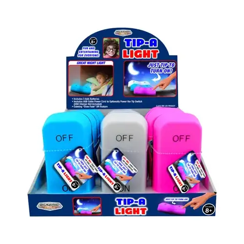 Tip-A-Light with USB Cord, Assorted Colors