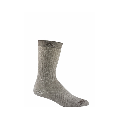 WIGWAM MILLS INC F2322-122-MD Hiker Socks, Taupe Merino Wool, Women's Medium