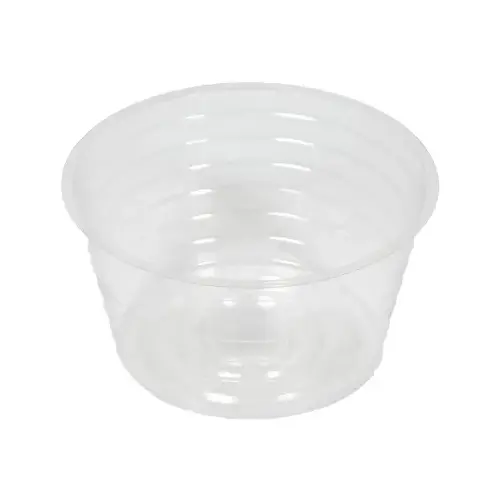 Deep Plant Liner, Clear, 6-in. - pack of 25