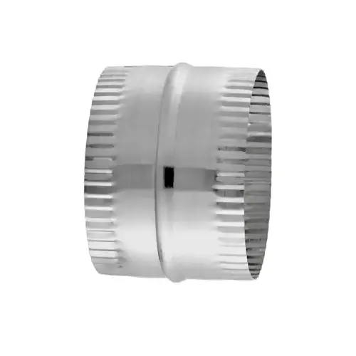 LAMBRO INDUSTRIES 245 5 In. Galvanized Steel Flexible Duct Connector Silver